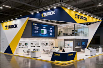 provide 3d activation booth design, stunning gaming stage, exhibition stall, cgi