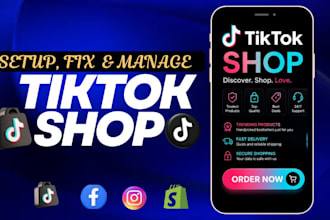 setup tiktok shop fix tik tok shop dropshipping tiktok shop ads