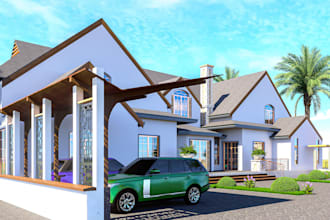 create cinematic 3d flythrough and walkthrough animation for luxury homes