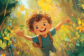 illustration for children book