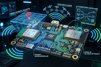 design smart tracking pcb for gps and iot devices