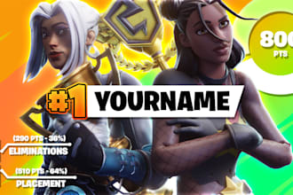 design youtube thumbnails for fortnite content