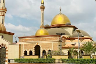 build outstanding mosque website, church design and shrine website