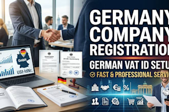 register your germany company and get your german vat id