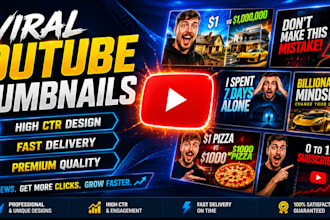 create viral youtube thumbnails in mrbeast style