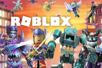 develop your full roblox game, be your roblox game developer