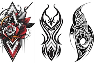create custom tattoo designs, pokemon and game tattoo naruto