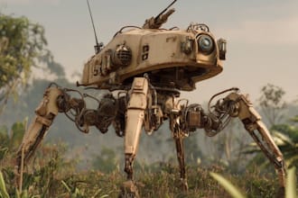 enhance and upgrade arma 3 with the locust mech illustration