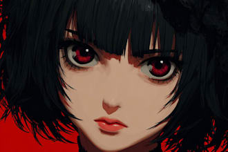 draw anime, manga or game character