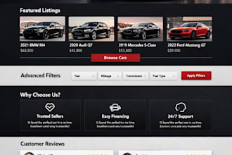 design a modern and creative website and ui