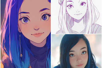 do anime character for you