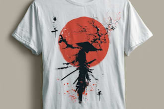 do japanese t shirt design