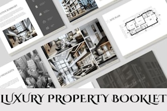 design investor ready information memorandum for luxury property marketing
