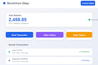 build smart contracts and blockchain apps