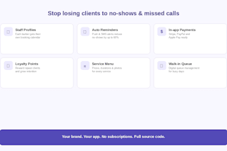 develop a custom ios app for your local business, office, or service company to