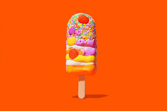 food pop art of your food pop art