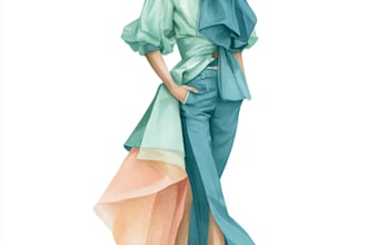 do digital illustration for fashion design art