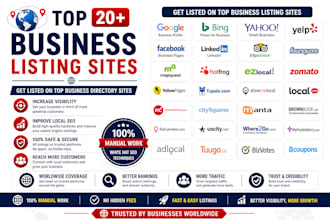 do 350 UK local citation and directory submissions for local SEO