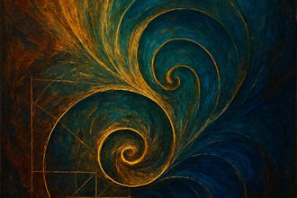 design a modern logo or a museum style geometric painting