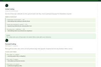 do qualitative data analysis and thematic coding using nvivo