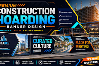 design construction site fence safety banners and site branding graphics