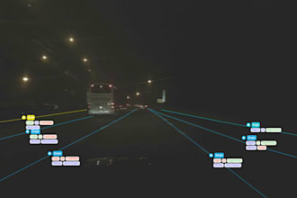professional lane annotation for autonomous driving