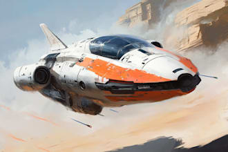 do sci fi spaceship design