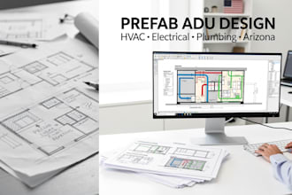 draft arizona prefab adu plans with mep coordination