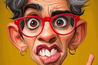 draw avatar cartoon caricature for your profile picture