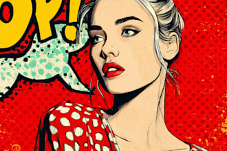 food pop art of your food pop art