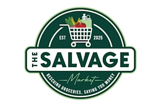 design a modern vegetable and organic logo