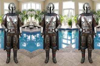 do custom cosplay creation anime cosplay armor knight fantasy armor prop weapon