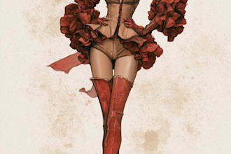 fashion illustration for your garment collection