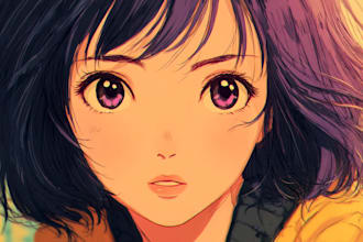 do a anime character