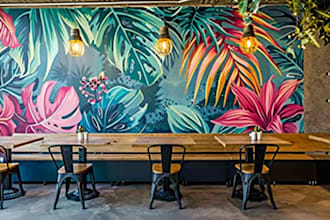 create custom graffiti art designs murals and wall arts