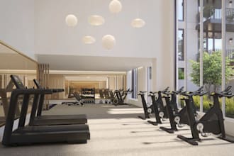 reconstruct penthouse apartment,condo building design,residential complex render