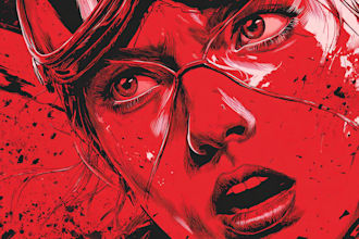 design professional superhero comic book artwork