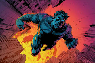 draw custom superhero comic art and graphic novel pages