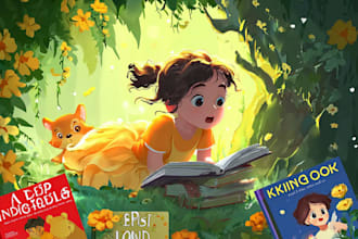 paint science children book cover fun educational artwork