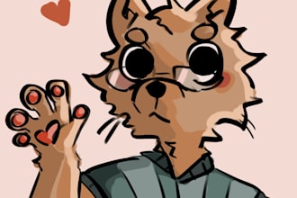 make cute, nsfw, sfw, and cheap furry art