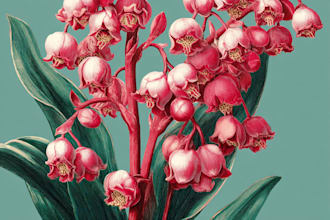 create botanical illustrations of flowers and plants