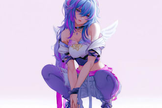 create anime fan art with cinematic anime effects