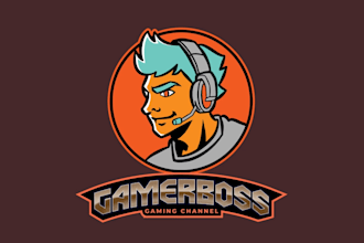 design youtube gaming logo for your channel