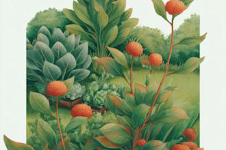 draw realistic botanical illustrations