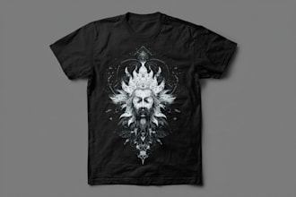 make a christin faith religious t shirt design