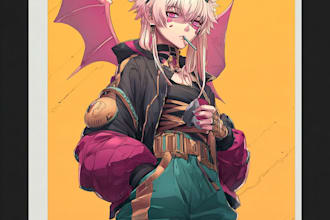 create amazing anime fan art and custom digital illustration