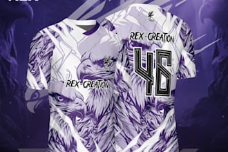 do sublimation and esports jersey designe