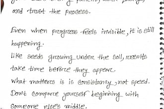 write aesthetic handwritten notes in any language
