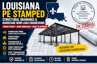 do pe stamp structural drawings hurricane wind load engineering for louisiana