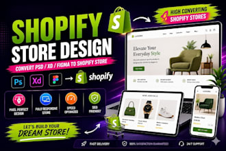 design website banner, web slider, and shopify banner